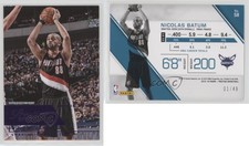 2015-16 Panini Prestige Bonus Shots Purple /49 Nicolas Batum #58