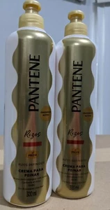 2 PANTENE RIZO DEFINIDO CREMA PARA PEINAR HAIR FORMULA PRO VITAMINAS 300ml Each - Picture 1 of 1