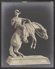 Photo Sculpture Of Theodore Roosevelt Riding A Bucking Horse