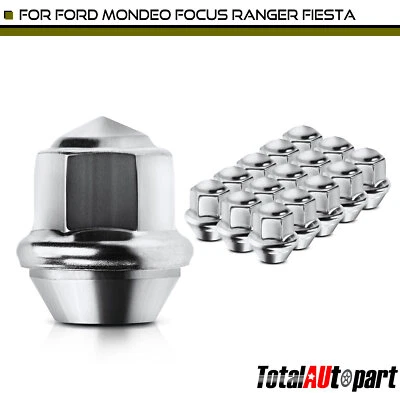 Передняя и задняя зажимные гайки 16x M12-1,50 для Ford Focus Ranger Lincoln MKZ MKC - Изображение 1 из 4