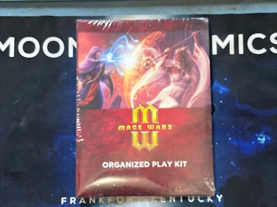 Mage Wars Organized Play Kit: Unholy Tides NUEVO SELLADO póster tarjetas promocionales OP #3 Foto 1 de 2