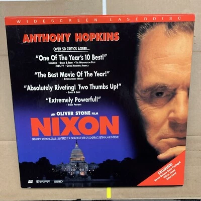 Nixon (LASERDISC) 3-DISC Box Set Anthony Hopkins OLIVER STONE GREAT FILM AC-3 - Image 1 of 2