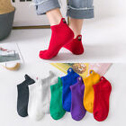 Women  Embroidered Expression Socks Happy Funny Short Ankle Socks uk