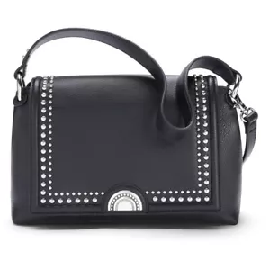 2024 Brighton Pretty Tough Jazz Medium Flap Bag - Black - Pristine - Picture 1 of 10