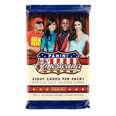 2015 DONRUSS AMERICANA FACTORY SEALED 2 PACK LOT ~ JUST LIKE POP CENTURY ~ WOW!! - Image 1 of 4