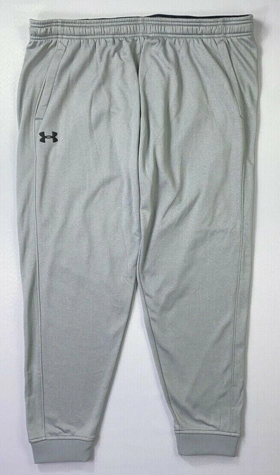 Under Armour 13207600352x Fleece Mens 2xl Steel Light Heather Athletic Pants