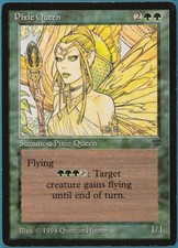 Pixie Queen Legends PLD Green Rare MAGIC GATHERING CARD (ID# 244996) ABUGames