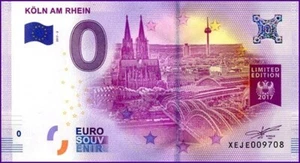 ALLEMAGNE / BILLET 0 € / NULL EURO-SCHEIN / 0 € BANKNOTE / XEJE 2017-2 - Picture 1 of 1