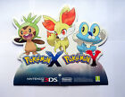 Pokemony X Y 3DS 2DS Promo Aufsteller Store Display Standee