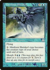1X Mistform Shrieker - Onslaught - FOIL NM/EX MTG CARD