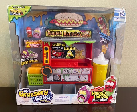 The Grossery Gang - Horrid HOT DOG Machine - Season 2 Trash Pack Playset MOOSE Cover