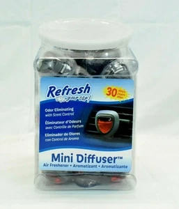 Refresh Your Car! Mini Clip Oil Diffuser, Assorted Pack of 40 - Picture 1 of 7