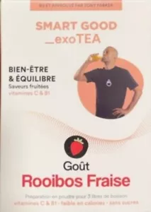 SMART GOOD EXOTEA LOT DE 4 BOITES GOUT ROOIBOS FRAISE NEUF - Foto 1 di 1