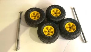 Tonka MR-970 Wheels & 2 Axles for Mighty Crane (060925X1) - Picture 1 of 19