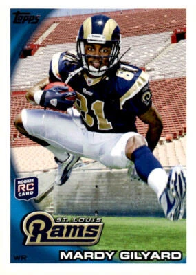 2010 Topps #264 Mardy Gilyard Rookie St. Louis Rams - Image 1 of 2