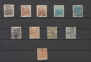Brazil 1941 used stamp collection set6_10v - Picture 1 of 1