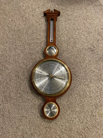 Howard Miller 612-721 Large Olympia Weather & Maritime Wall Clock Excellent Cond Cover