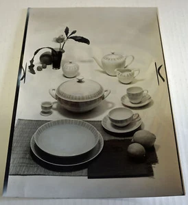 Willi Moegle Fotografie Silber Gelatine Vintage Druck Stillleben Porzellan - Bild 1 von 2