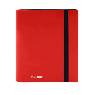 Álbum Ultra Pro Eclipse Binder 20 x 4 bolsillos para 160 tarjetas coleccionables ROJO Foto 1 de 4