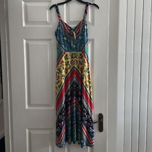 Monsoon Strappy Summer Dress, Size 8