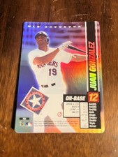 2002 MLB Showdown Juan Gonzalez FOIL Trading Deadline #82 Rangers