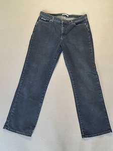 Pantalones de mezclilla para mujer LEE naturales de pierna recta justo debajo de la cintura AZUL TALLA 16 medianos - Imagen 1 de 11