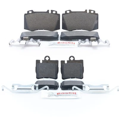 Bosch BE847H BE848H Kit Pastillas Freno Semimetálicas Azul Delanteras Traseras Foto 1 de 4