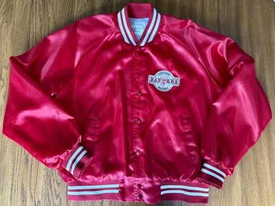 Chaqueta De Colección Años 80 Chalk Line Varsity UW Badgers Para Hombres XL Roja Satén Estilo Universitario Foto 1 de 4