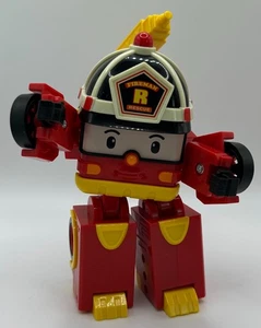 Robocar Poli ROY - Transformer Action Figure – Rescue Robot to Fire Truck - Picture 1 of 3