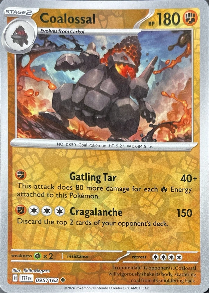 Coalossal Uncommon SV05: Temporal Forces 095/162 NM - Image 1 of 1