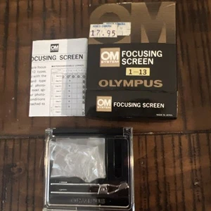 Olympus OM-1 OM-2 OM-3 OM-4 Ti Camera Focusing Screen 1-13 - Picture 1 of 5