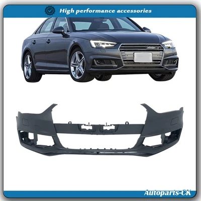 8K0807065EGRU For 2013-16 Audi A4 S4 A4Quattro Black Plastic Front Bumper Cover Foto 1 de 4