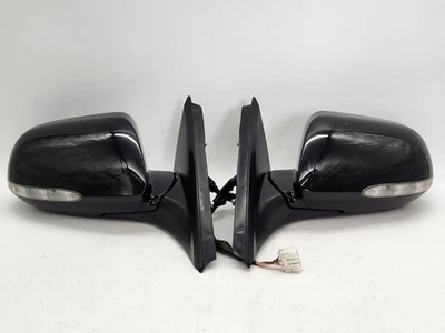 04-08 ACURA TSX 门侧镜 左右 加热 司机 乘客 黑色 — 第 1/4 张图片
