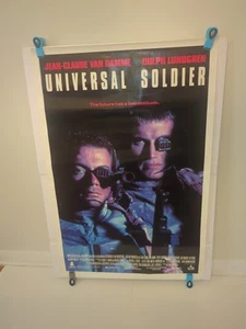 Seltenes authentisches ROLLIERTES 27x41 UNIVERSAL SOLDAT FILMPLAKAT Vintage Dolph Vintage - Bild 1 von 10
