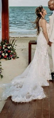 2024 Blue by Enzoani - Taliana Bridal Gown Wedding Dress Size 4 - Image 1 of 4