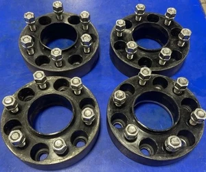Hubcentric Wheel Spacers 1.5 Inch (38mm), 6x127, 78.1mm Hub, 12x1.5 Studs - Picture 1 of 3