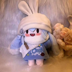 Vocaloid Hatsune Miku Small Mascot Standing Plush Doll Snow Miku  16cm - Bild 1 von 3