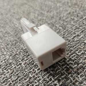 RJ11 Socket to BT Phone Plug Adaptor for Connecting ADSL Cable to Telephone Line - Picture 1 of 4