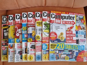 8x Computer Bild (Konvolut) -Computer Zeitschriften, Magazine ohne CD - Bild 1 von 10