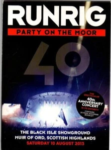 Runrig: Party On The Moor - 40th Anniversary Concert 2014 DVD Free UK P&P - Picture 1 of 8
