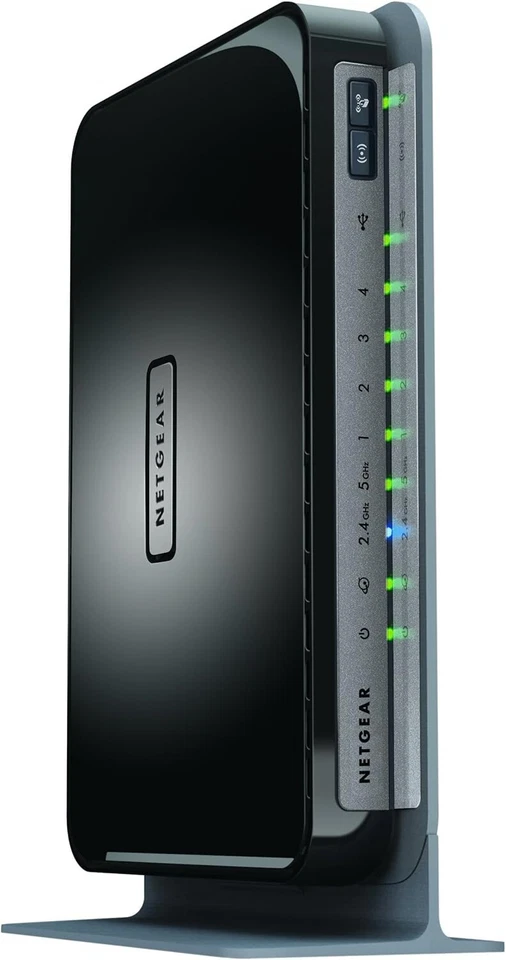 NETGEAR N750 WNDR4300 Premium Dual Band Gigabit WiFi Router 300+450Mbps Network - Image 1 of 1