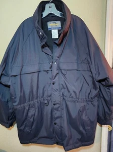 Endurance Lined Jacket Black Performance Outerwear Multi Pocket Men's Size XXL - Picture 1 of 4
