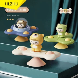 3PCS Suction Cup Spinner Toys for 1 Year Girl|Spinning Top Baby Toys 12 Months - Picture 1 of 10