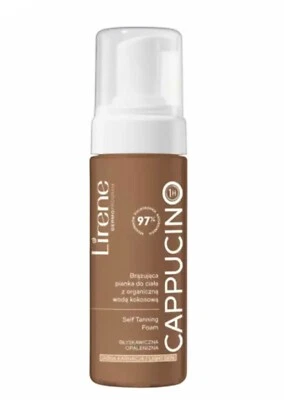 Lirene Perfect Tan,bronzing body foam,/ organic coconut water,light skin 150ml