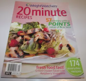 Weight Watchers 20 Minute Recipes Back Issue 2009 174 Everyday Recipes - Picture 1 of 4