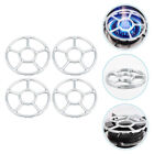 4Pcs Gas Ring Reducer Trivets Stove Cooker Holder Silver