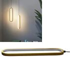 (gold)ceiling Light Fixture Single Chandelier Minimalistic For Living Room