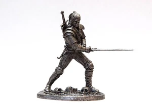 tin 54mm 1:32 Scale Witcher figure  Handmade - Picture 1 of 8