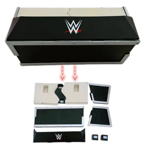 Mattel WWE Breakable Commentators Table Removable Monitor Wrestling Figure Toy - Picture 1 of 2