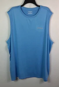 EZRun Tank Top Men’s Size 3XL Blue Sleeveless Crew Neck Athletic Active NWT - Picture 1 of 4